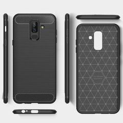 Защитный чехол Slim TPU для Samsung J810 Galaxy J8 2018 Черный