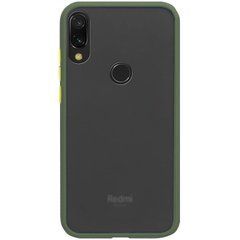Защитный чехол Сolor Buttons для Xiaomi Redmi 7 Зеленый