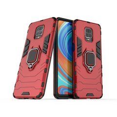 Захисний чохол Strong Guard Ring для Xiaomi Redmi Note 9 Pro / Redmi Note 9S / Redmi Note 9 Pro Max Червоний