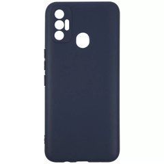 Защитный чехол Liquid Case Full Camera для Tecno Spark 7 Dark Blue