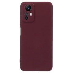 Захисний чохол Liquid Case Full Camera для Xiaomi Redmi Note 12S Бордовий