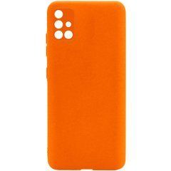 Защитный TPU чехол Softon Full Camera для Samsung A515F Galaxy A51 2020 Оранжевый