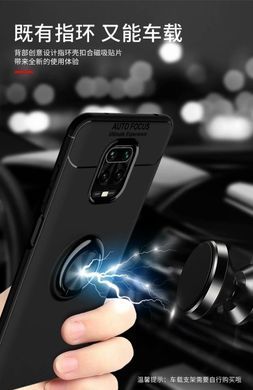 Захисний чохол Color Ring для Xiaomi Redmi Note 9 Pro / Redmi Note 9S / Redmi Note 9 Pro Max Чорний
