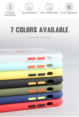 Защитный чехол Сolor Buttons для Xiaomi Redmi 7 Зеленый