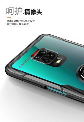 Захисний чохол Crystal Ring для Xiaomi Redmi Note 9 Pro / Redmi Note 9S / Redmi Note 9 Pro Max Червоний