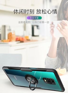 Захисний чохол Crystal Ring для Xiaomi Redmi Note 9 Pro / Redmi Note 9S / Redmi Note 9 Pro Max Червоний