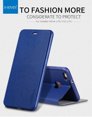 Чохол-книжка X-level FIB Color для Huawei P10 lite Золотий