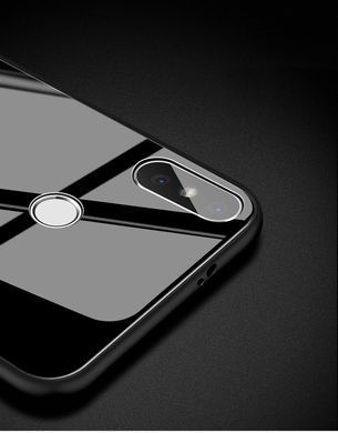 Захисний чохол Glass для Xiaomi Mi6X / Mi A2 Чорний