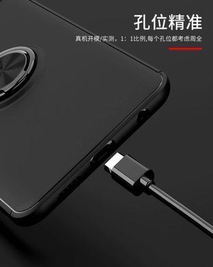 Захисний чохол Color Ring для Xiaomi Redmi Note 9 Pro / Redmi Note 9S / Redmi Note 9 Pro Max Чорний