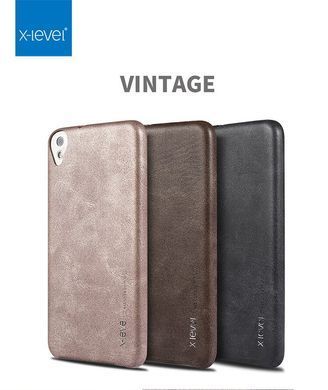 Защитный чехол X-level Vintage для HTC Desire 820 Коричневый