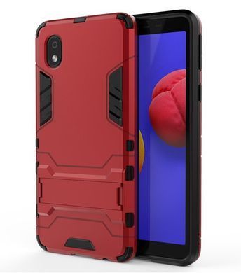Защитный чехол Strong Guard для Samsung A013F Galaxy A01 Core / M013F Galaxy M01 Core Красный