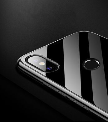 Захисний чохол Glass для Xiaomi Mi6X / Mi A2 Чорний