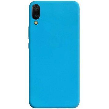 Захисний чохол TPU Softon для Huawei Y6 Pro 2019 (без вырез под сканер) / Huawei Y6 2019 / Huawei Honor 8A Блакитний