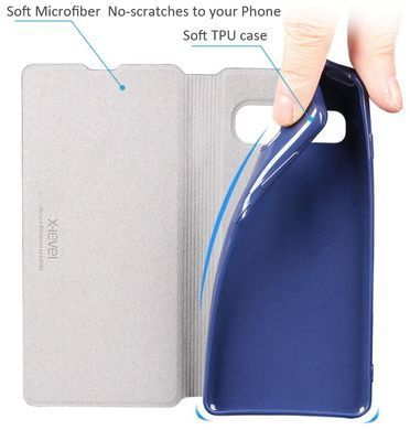 Чехол-книжка X-level FIB Color для Samsung G973F Galaxy S10 Розовый