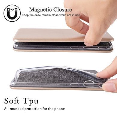 Чохол-книжка Protective для Xiaomi Redmi K30 / Poco X2 Золотий