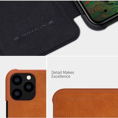 Чехол-книжка Nillkin Qin для iPhone 11 Pro Коричневый