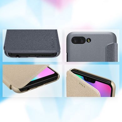 Чохол-книжка Nillkin Sparkle для Huawei Honor 10 Чорний