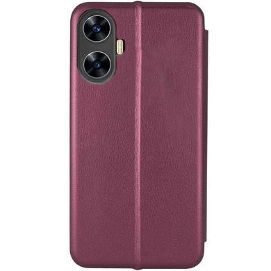 Чохол-книжка Protective для Realme C55 Бордовий