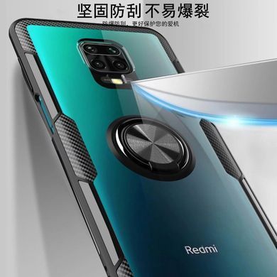 Захисний чохол Crystal Ring для Xiaomi Redmi Note 9 Pro / Redmi Note 9S / Redmi Note 9 Pro Max Червоний