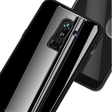 Захисний чохол Glass для Samsung J810 Galaxy J8 2018 Чорний