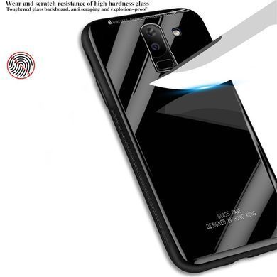 Захисний чохол Glass для Samsung J810 Galaxy J8 2018 Чорний