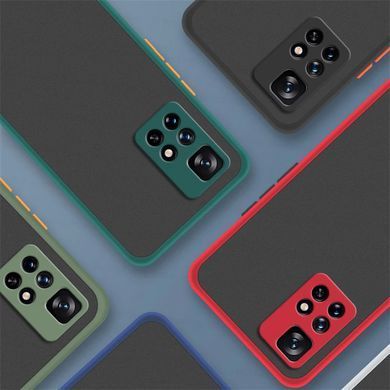 Защитный чехол Сolor Buttons для Xiaomi Redmi Note 11 / Note 11S Черный