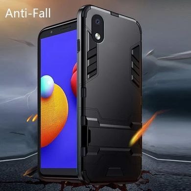 Защитный чехол Strong Guard для Samsung A013F Galaxy A01 Core / M013F Galaxy M01 Core Черный