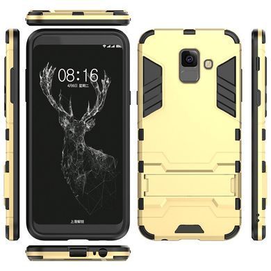 Защитный чехол Strong Guard для Samsung J600 Galaxy J6 2018 Золотистый
