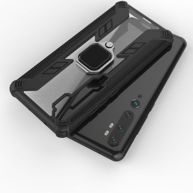 Захисний чохол Tetra Ring для Xiaomi Mi Note 10 / Mi Note 10 Pro / Mi CC9 Pro Чорний