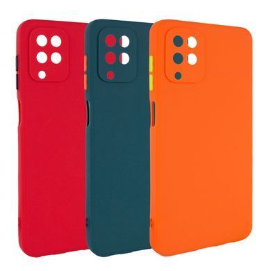 Защитный чехол TPU Livfully для Samsung A125F Galaxy A12 / A127F Galaxy A12 Nacho / Galaxy A12s / Galaxy M12 Синий