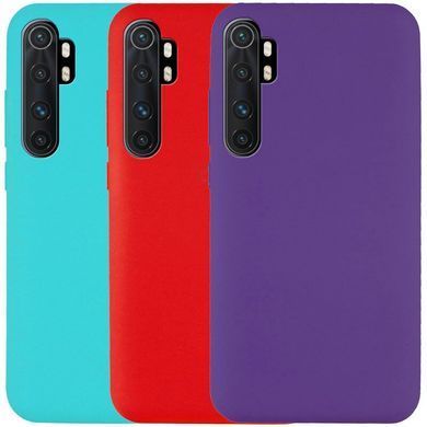 Защитный чехол TPU Softon для Xiaomi Mi Note 10 Lite Фиолетовый