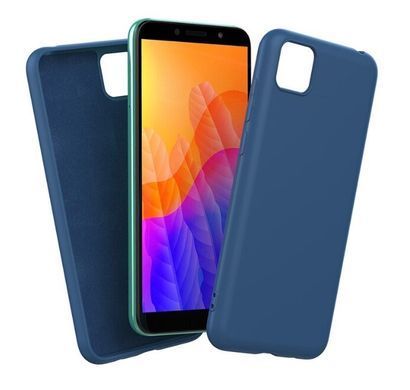 Защитный чехол Liquid Case Full Cover для Huawei Y5p Синий