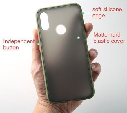 Защитный чехол Сolor Buttons для Xiaomi Redmi 7 Зеленый
