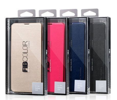Чехол-книжка X-level FIB Color для Samsung G973F Galaxy S10 Розовый