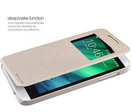 Чехол-книжка Nillkin Sparkle для HTC Desire 510 Золотистый