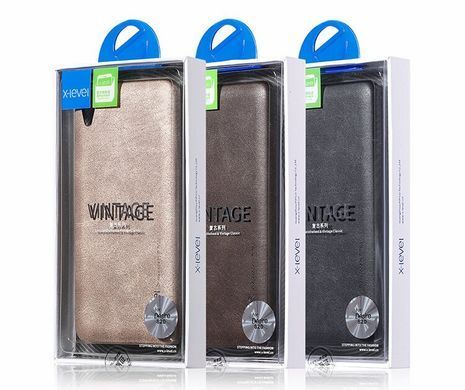 Защитный чехол X-level Vintage для HTC Desire 820 Коричневый