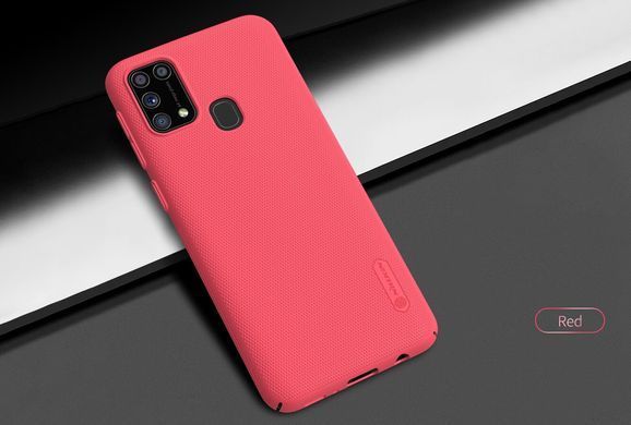 Защитный чехол Nillkin Frosted Shield для Samsung M315F Galaxy M31 Красный