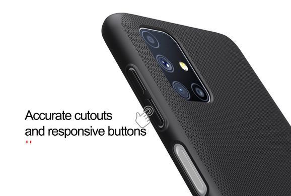 Защитный чехол Nillkin Frosted Shield для Samsung M515F Galaxy M51 Черный