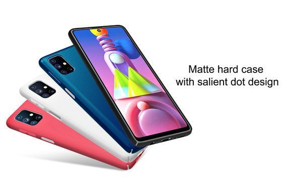 Захисний чохол Nillkin Frosted Shield для Samsung M515F Galaxy M51 Синій