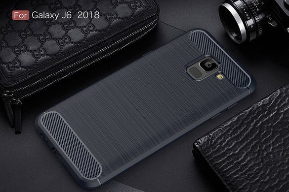 Захисний чохол iPaky Slim TPU для Samsung J600 Galaxy J6 2018 Синій