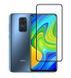Защитное стекло 3D Plus для Xiaomi Redmi Note 9 / Redmi 10X Черный