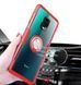 Захисний чохол Crystal Ring для Xiaomi Redmi Note 9 Pro / Redmi Note 9S / Redmi Note 9 Pro Max Червоний