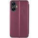 Чохол-книжка Protective для Realme C55 Бордовий