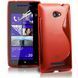 Чохол TPU S-line для HTC 8S Червоний