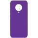 Защитный чехол Liquid Case Full Cover для Xiaomi Redmi K30 Pro / Poco F2 Pro Фиолетовый