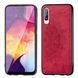 Защитный чехол Textile Decor для Samsung A505F Galaxy A50 / A507F Galaxy A50s / A307F Galaxy A30s Красный
