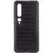 Защитный чехол TPU Croco для Xiaomi Mi 10 / Mi 10 Pro Черный