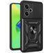 Защитный чехол Kvadrat Ring Lock для Xiaomi Redmi 13 4G / Poco M6 4G Черный