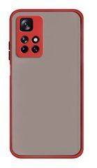 Защитный чехол Сolor Buttons для Xiaomi Redmi Note 11 / Note 11S Красный
