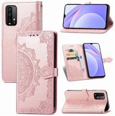 Чохол-книжка Art Book для Xiaomi Redmi Note 9 4G / Redmi 9 Power / Redmi 9T Рожевий